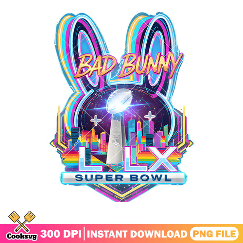 Rugby ball bunny town png, super bowl png, bad bunny png