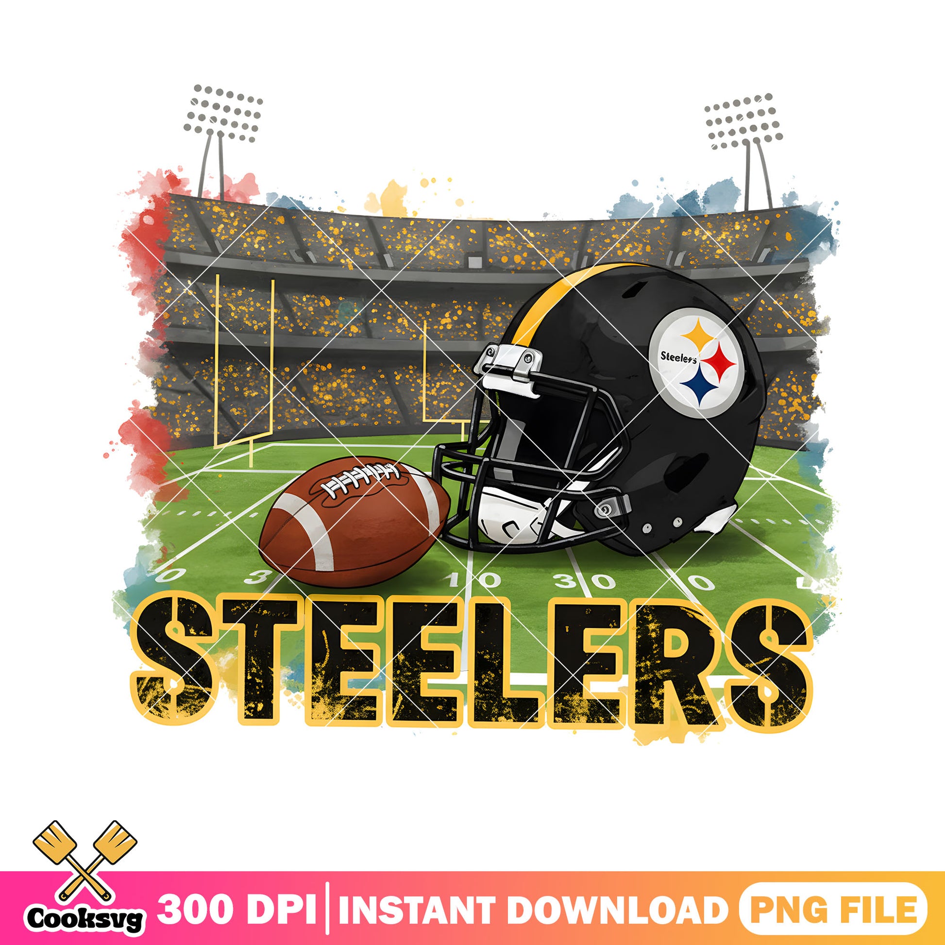 Rugby stadium steelers png, Pittsburgh Steelers png, rugby ball png