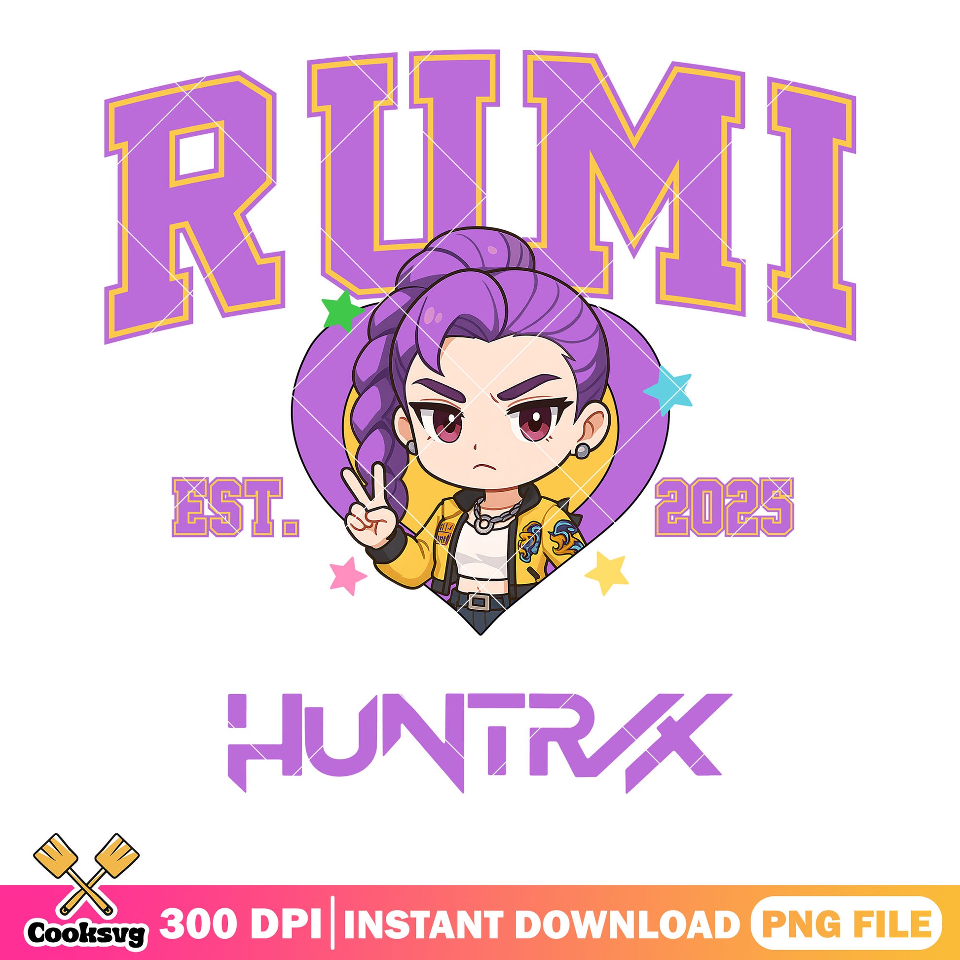 Rumi huntrix 2025 png, kpop rumi png, kpop demon hunters png