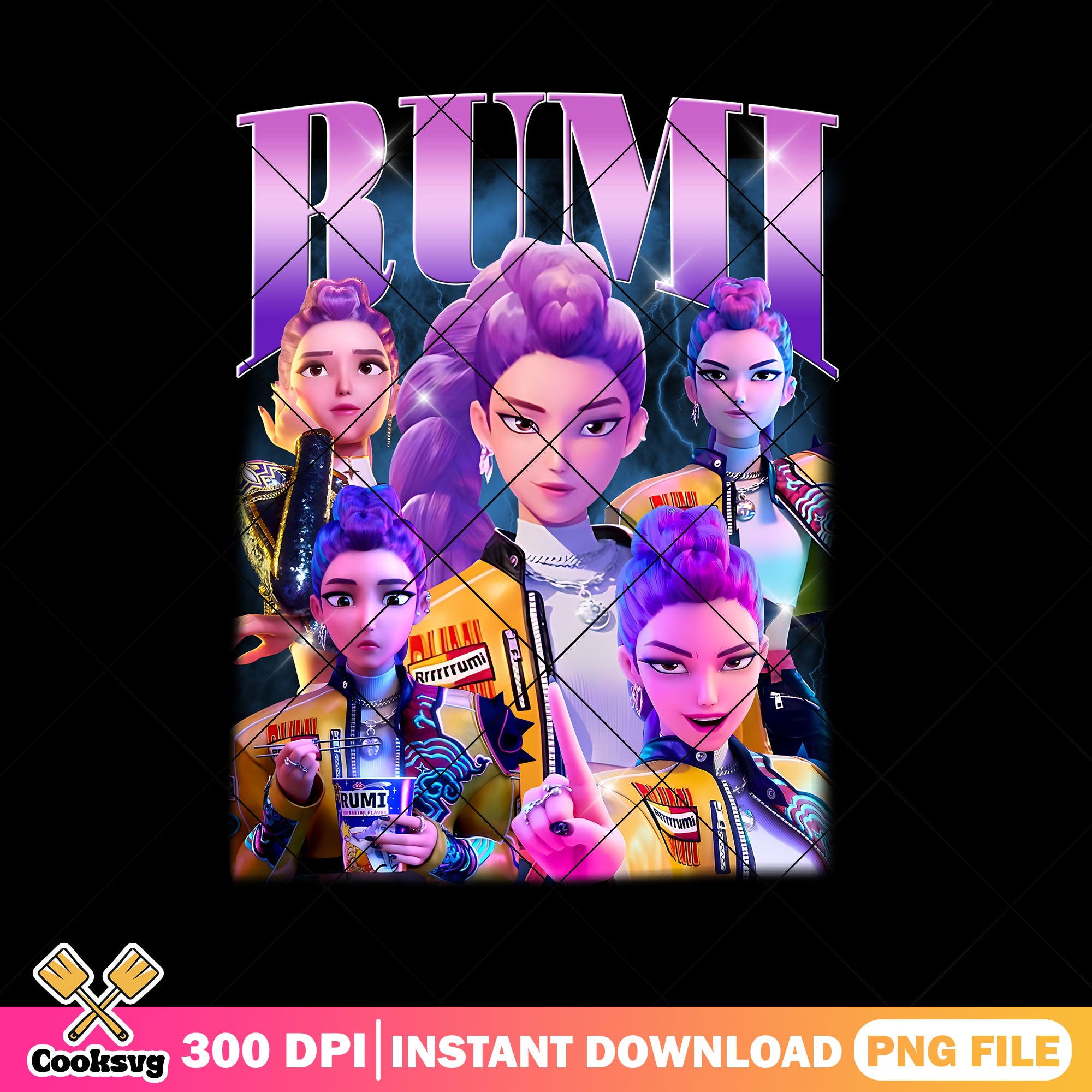 Rumi in kpop vibes png, Rumi huntrix png, kpop demon hunters png – Cooksvg