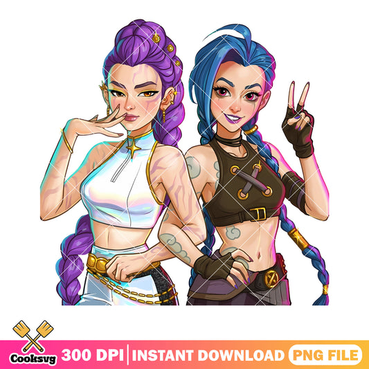Rumi jinx kpop png, anime jinx  poster png, pose rumi jinx png