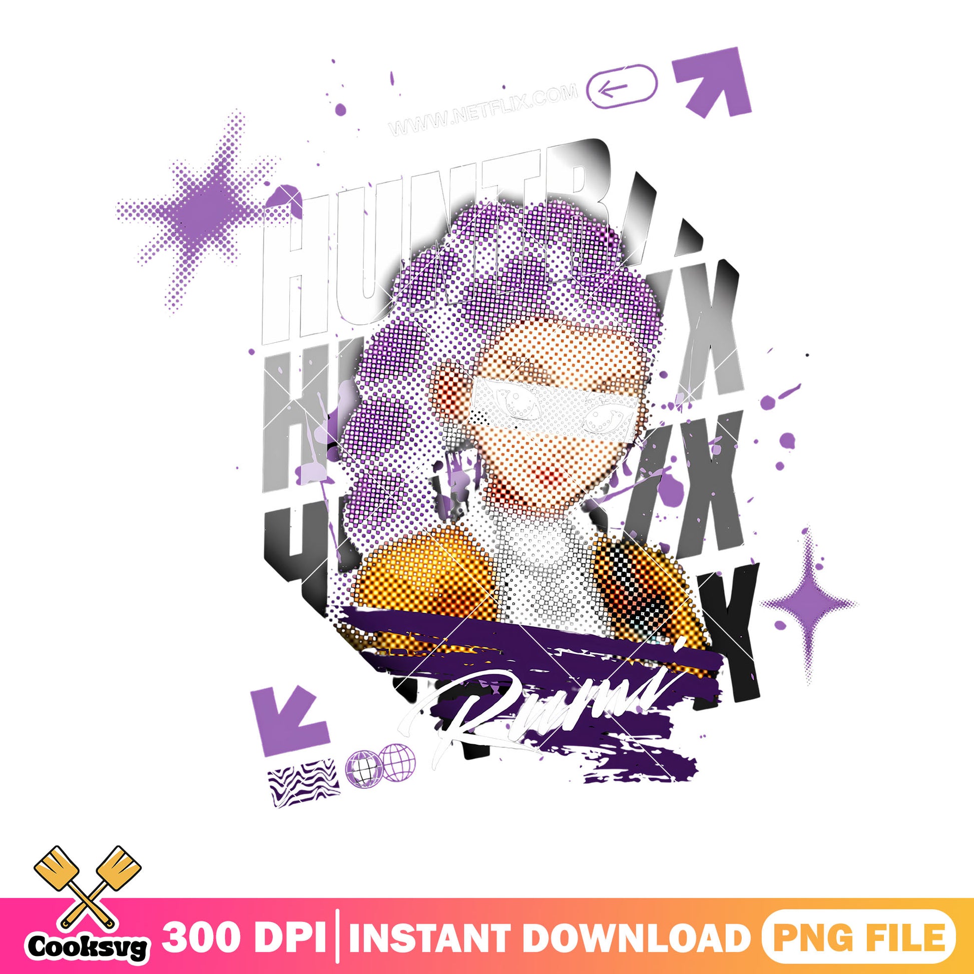 Rumi poster girl kpop anime png, rumi kpop png, rumi demon​ png