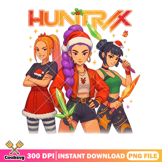 Rumi rockin noel witches png, hutrix rumi png, snowflake christmas png