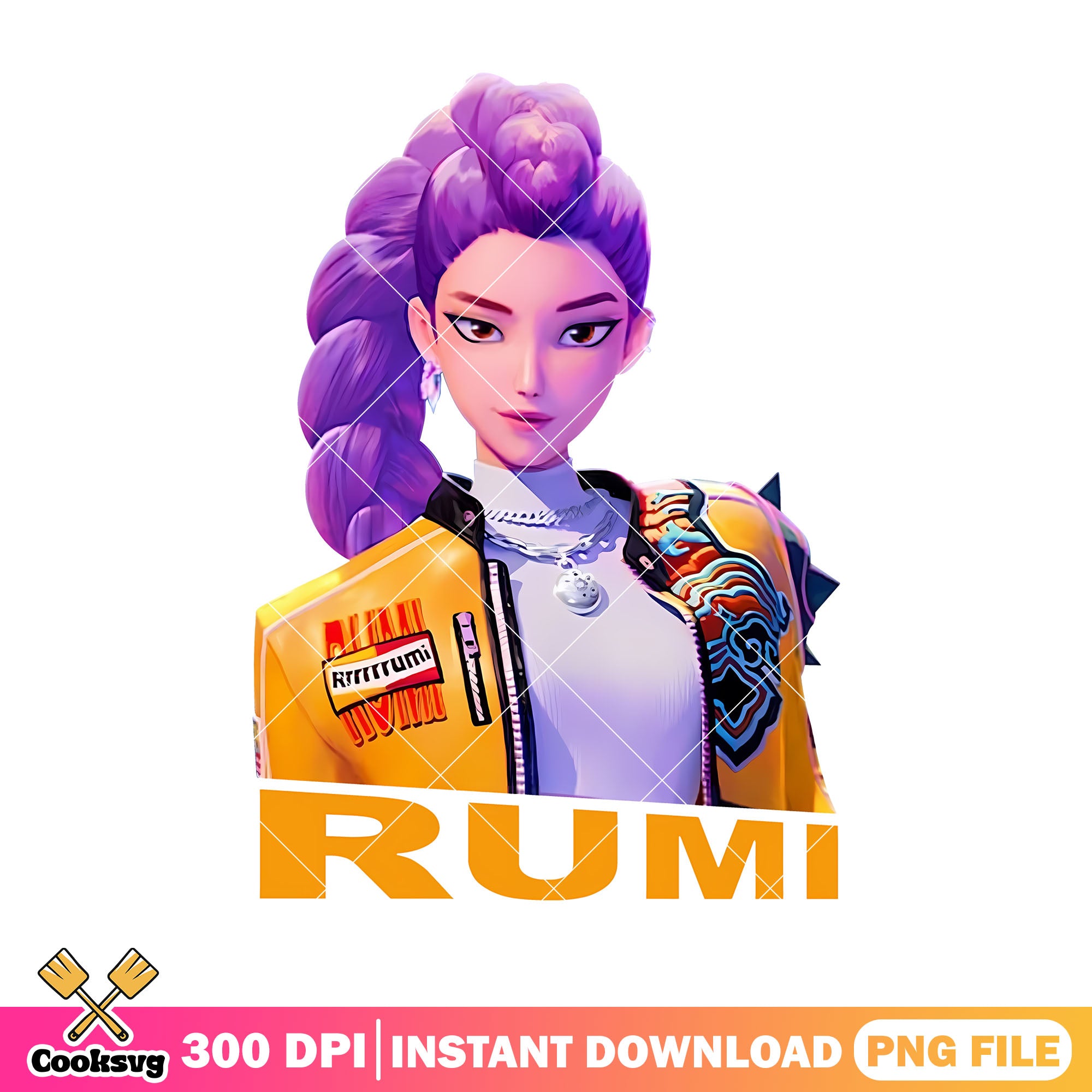 Rumi the slay one png, mira huntrix png, huntrix member png – Cooksvg