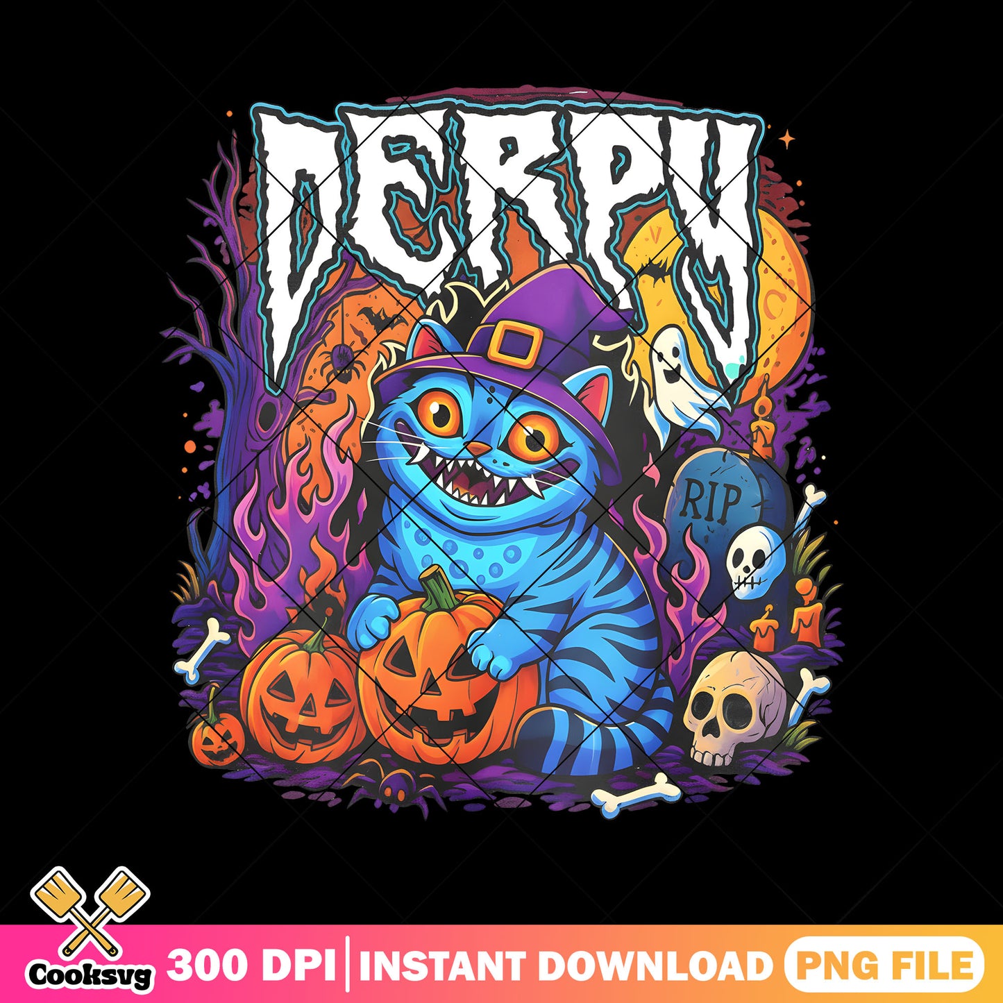 SKull skeleton rip derpy png, witches hat png, derpy halloween png