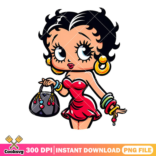 Sailor popeyes poster vibes png, Dizzy Dishes png, betty boop png