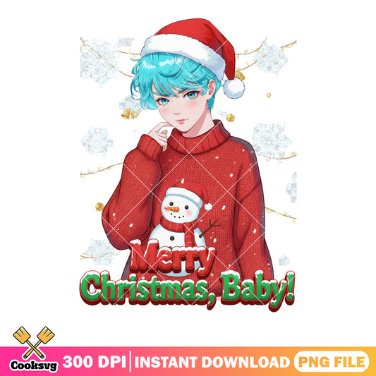 Saja baby christmas png, baby saja boys png, christmas png