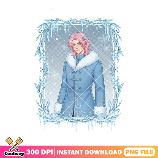 Saja boys abby frozen png, saja boys png, happy chrismas png