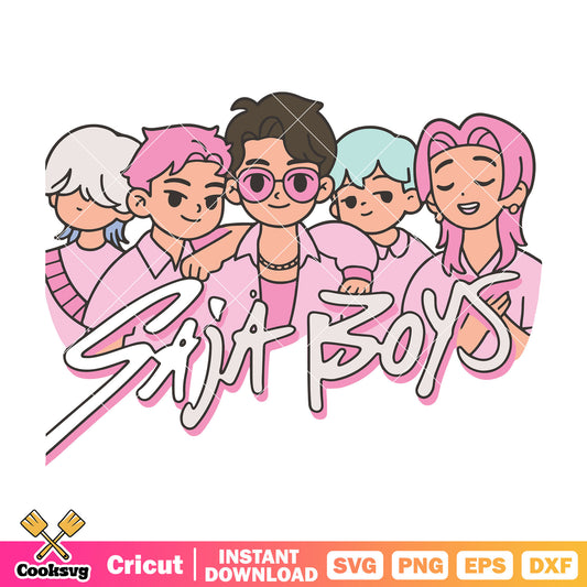 Saja boys band pink svg, saja boys svg, demon hunters svg