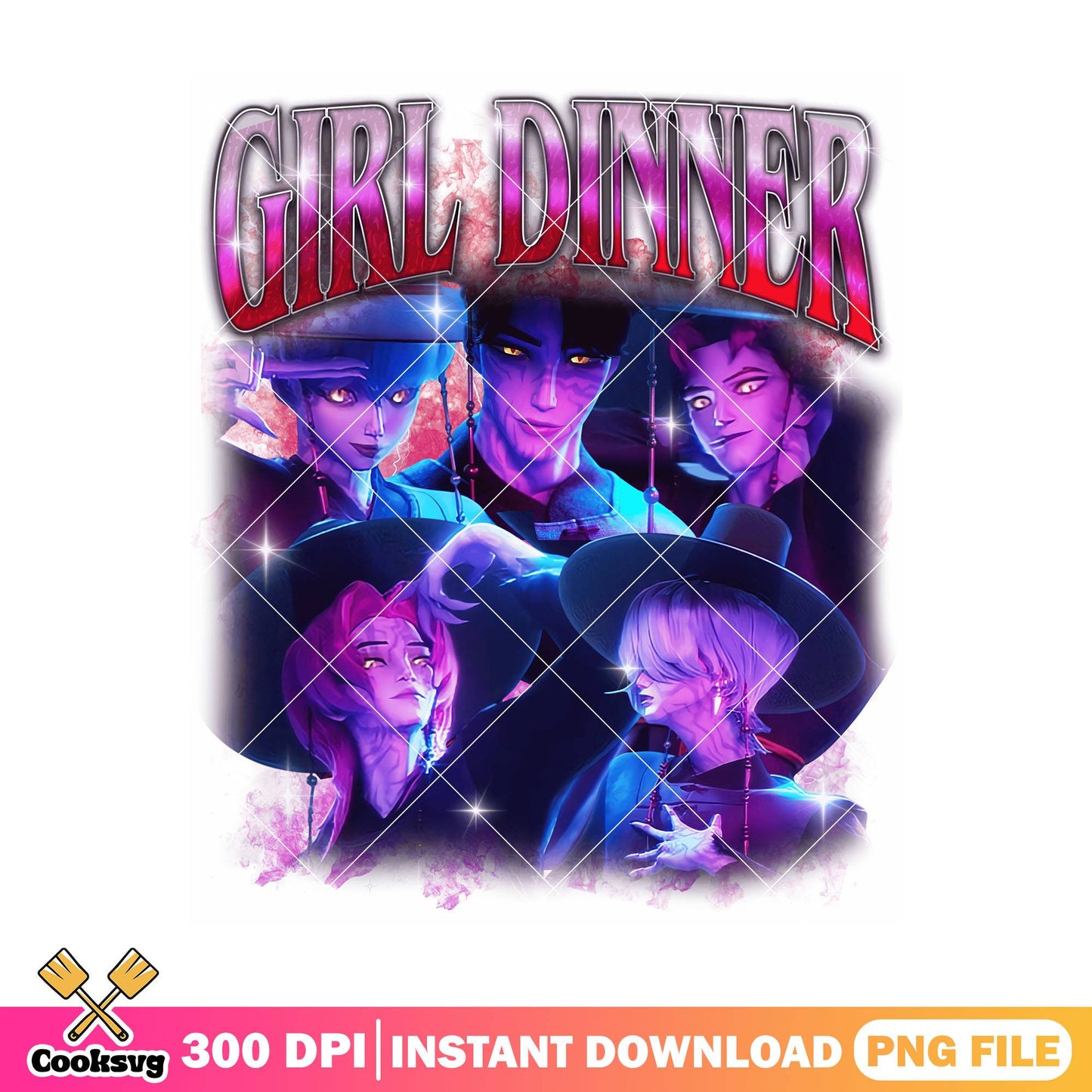Saja boys girl dinner png, saja boys png, Saja Boys Band png