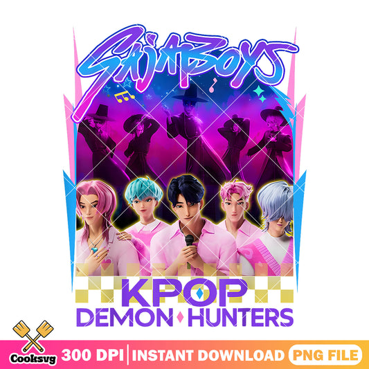 Saja boys kpop demon idol png, kpop saja png, kpop netflix png