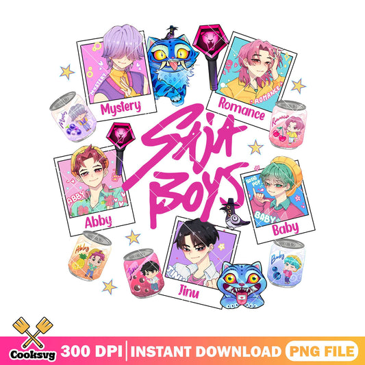 Sajaboys team x sussy derpy png, derpy sussy png, saja boys band png