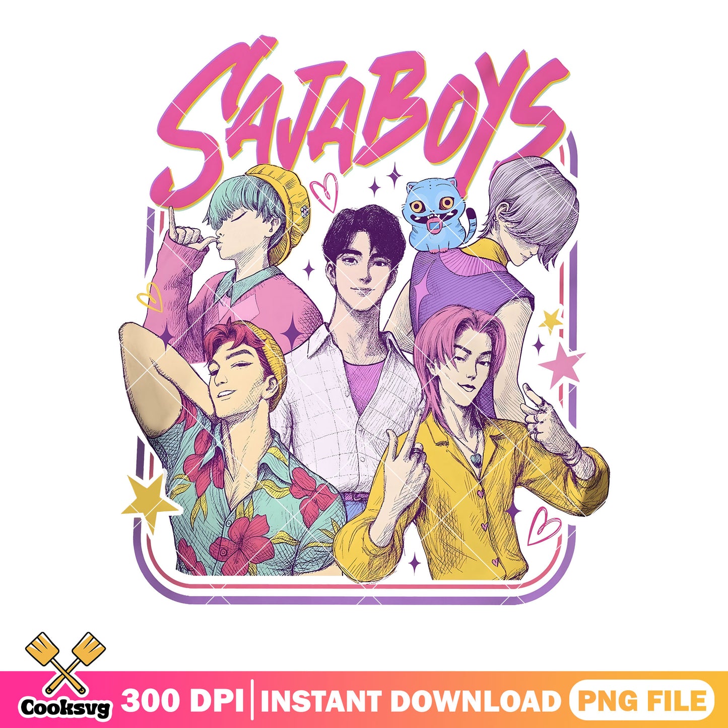Saja boys x fooled derpy png, derpy kpop png, kpop demon hunters png