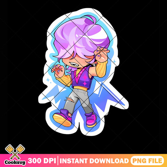 Saja sticker gifts mystery png, mystery saja png, kpop demon hunters png