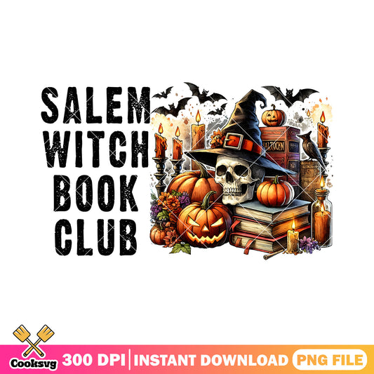 Salem witchcraft books png, horror movie png, halloween decor ppng