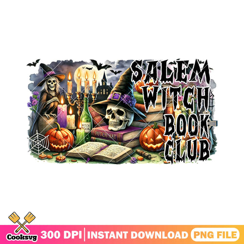 Salem witch image design png, halloween movies png, pumkins png