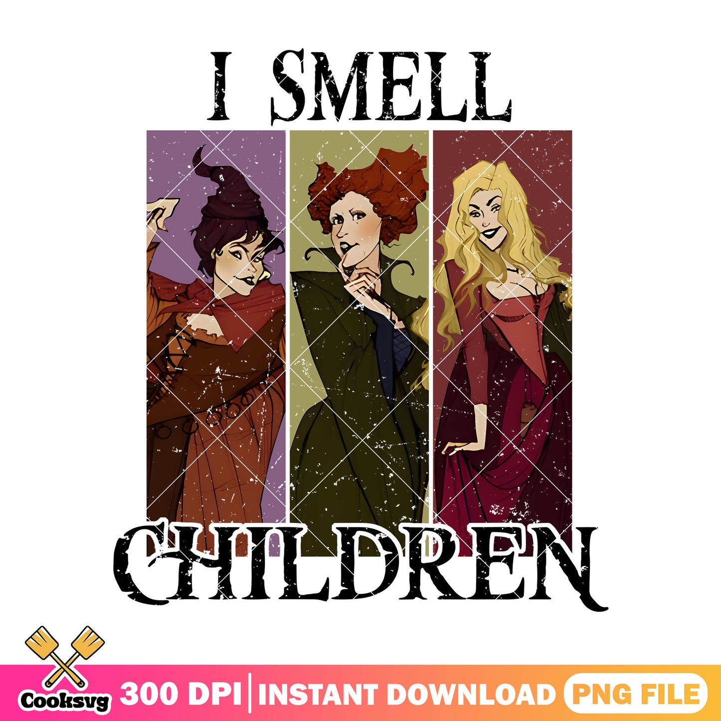 Sanderson sisters children png, halloweeen decor png, art design png