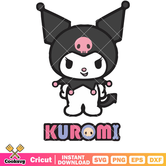 Sanrio kuromi emoji svg, sanrio hello kitty svg, sanrio cartoon svg