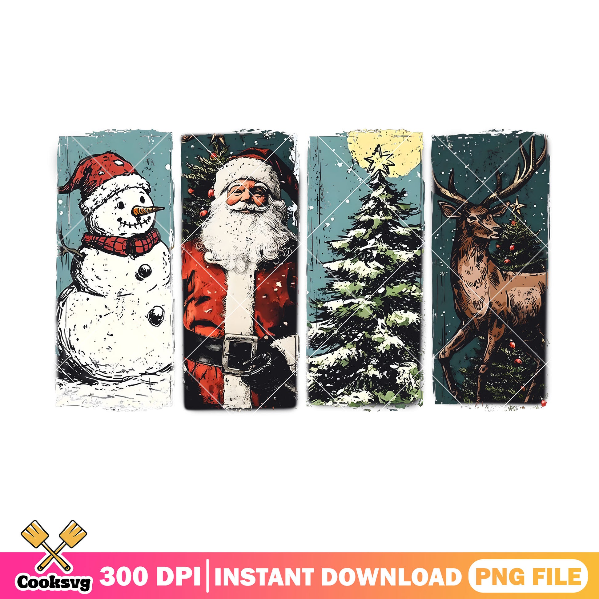 Santa claus and christmas friends png, christmas santa png, merry christmas png