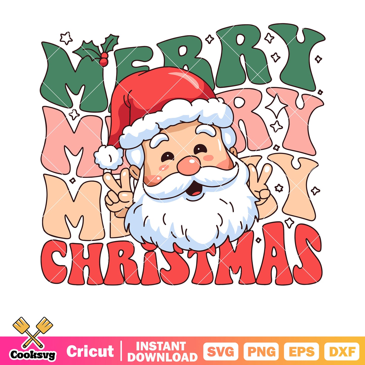 Santa claus funny merry christmas svg, merry christmas svg, santa christmas svg