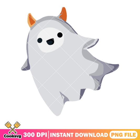 Satan horns png, ghost costume png, halloween scary png