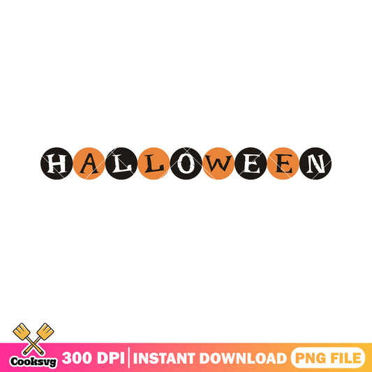 Scary banner title png, happy halloween png, halloween scary png