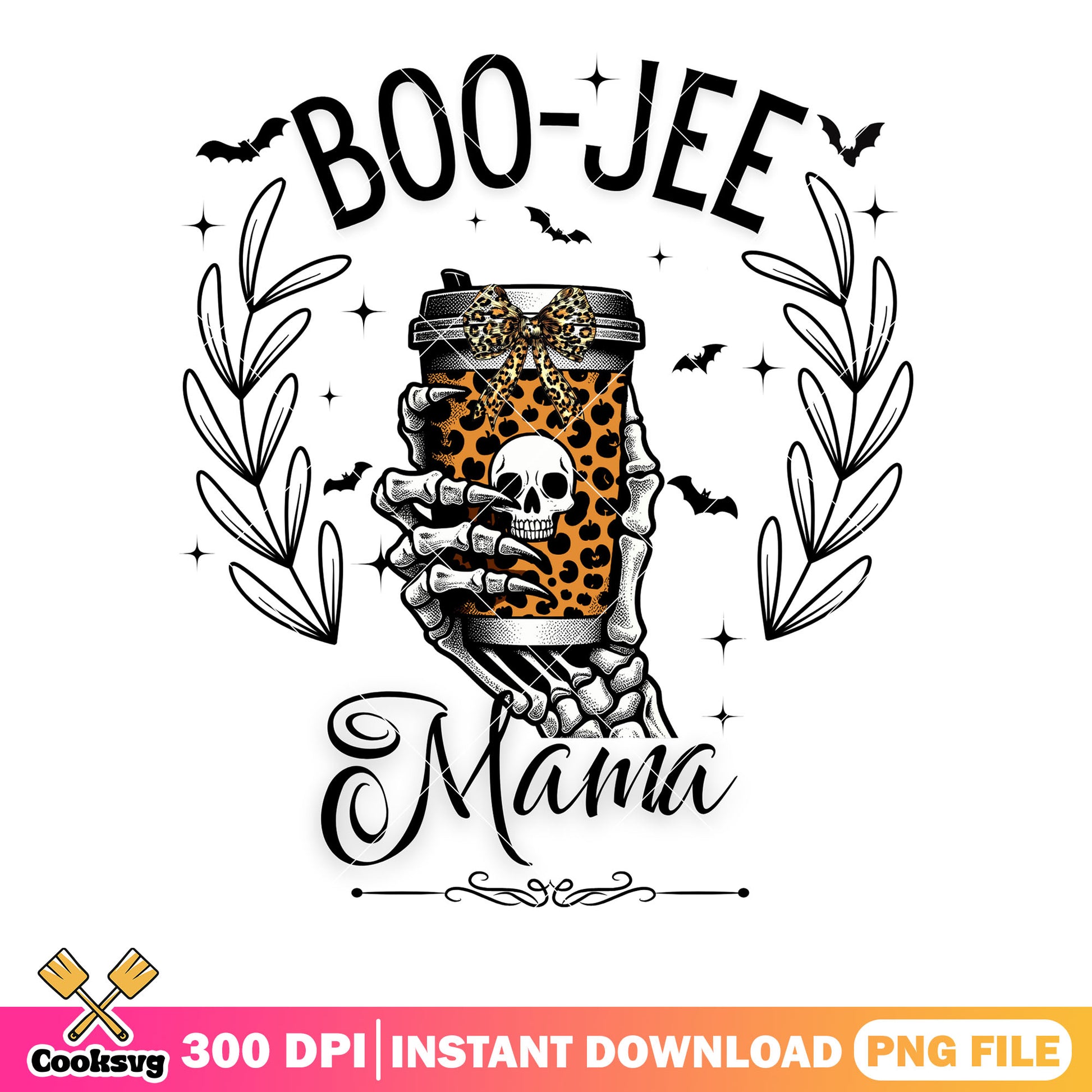 Scary bats coffee cup png, skeleton hand png, halloween scary png
