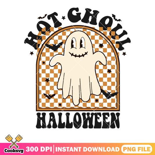 Scary ghost blanket png, happy halloween png, starry night png