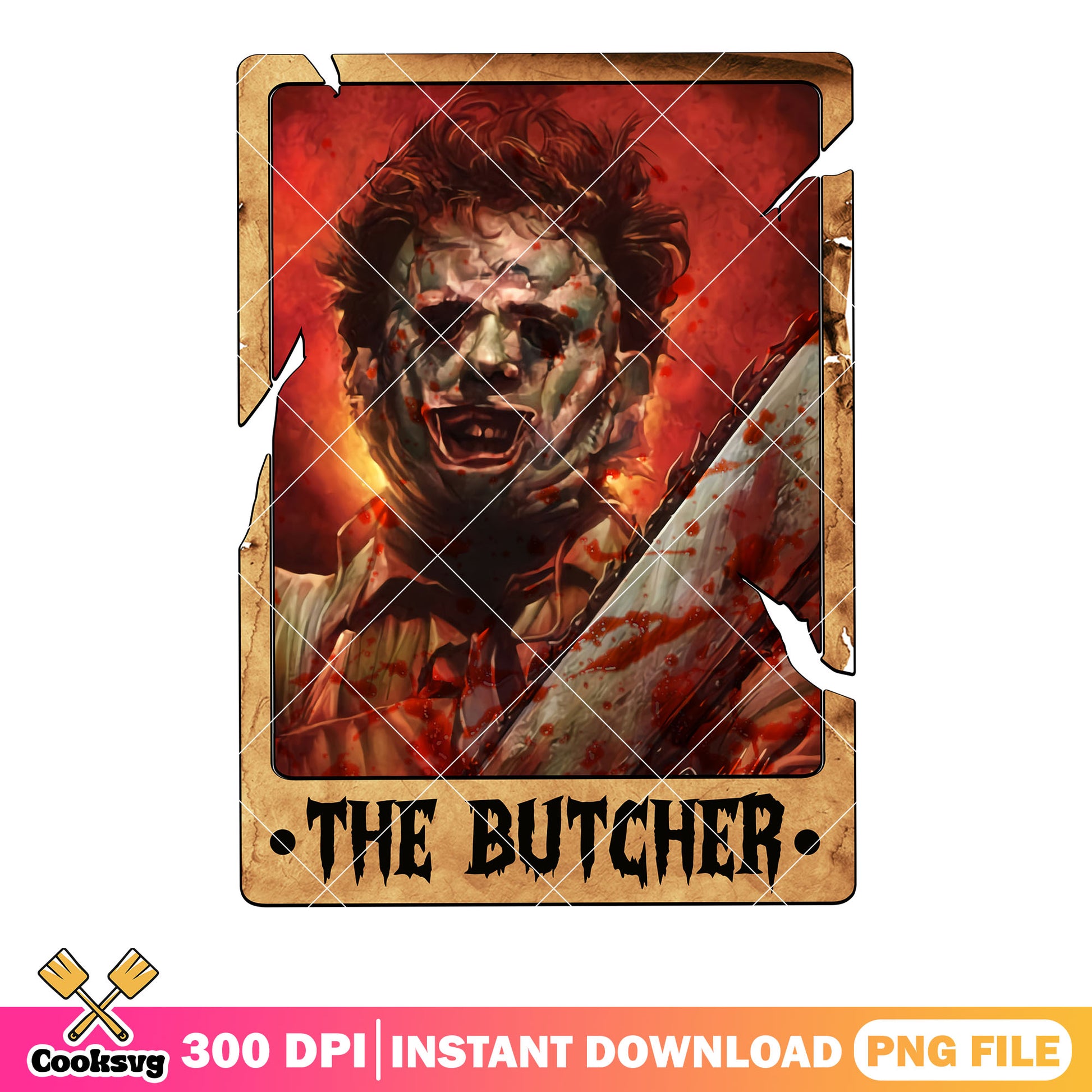Scary halloween png, bloody chainshaw png, The Texas Chainsaw Massacre png