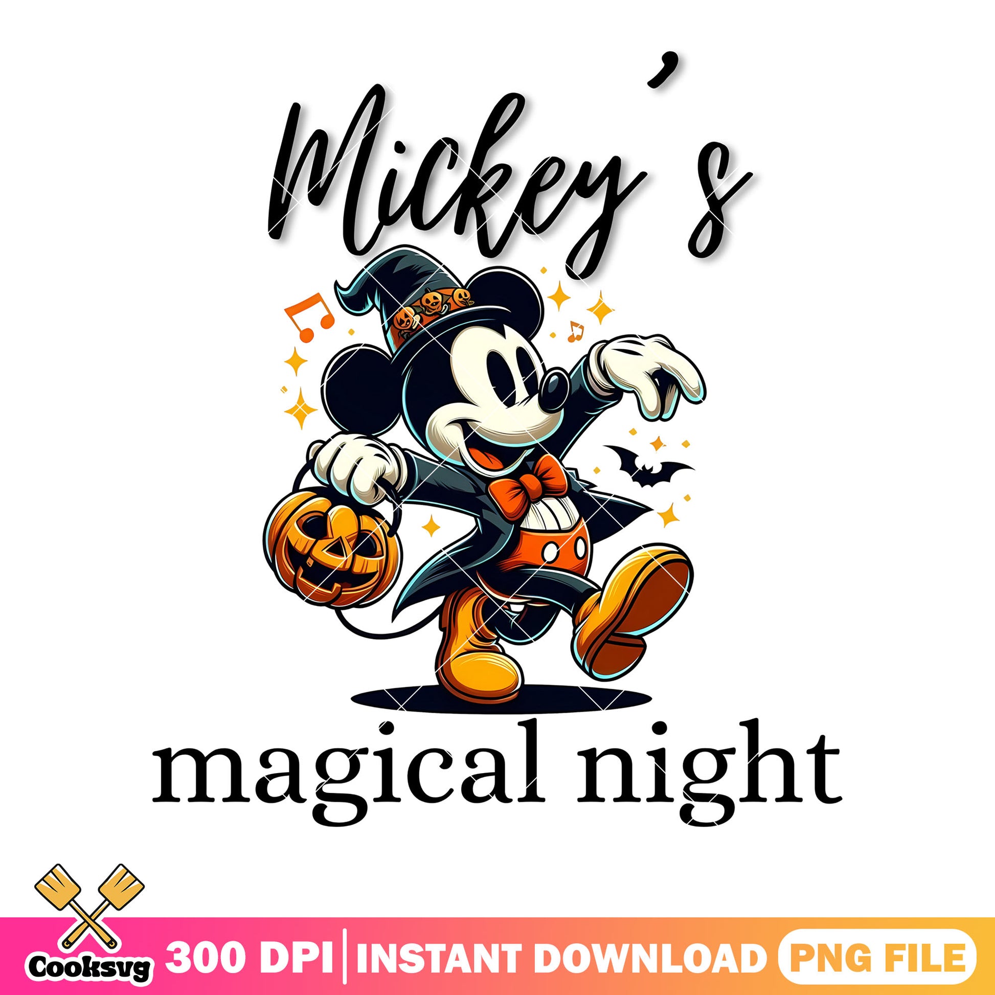 Scary magic night png, jack o larntern png, magican costume png