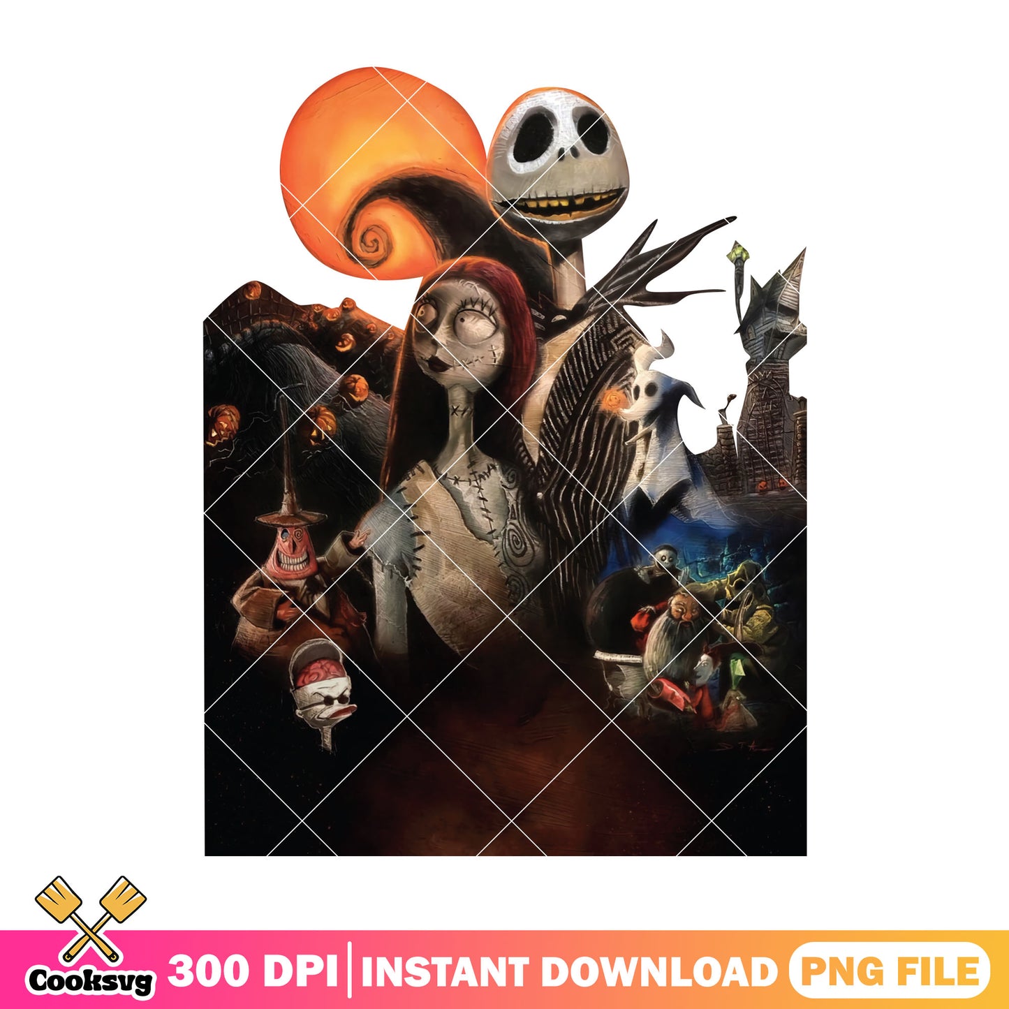 Scary movie of jack png, disney jack png, halloween disney png