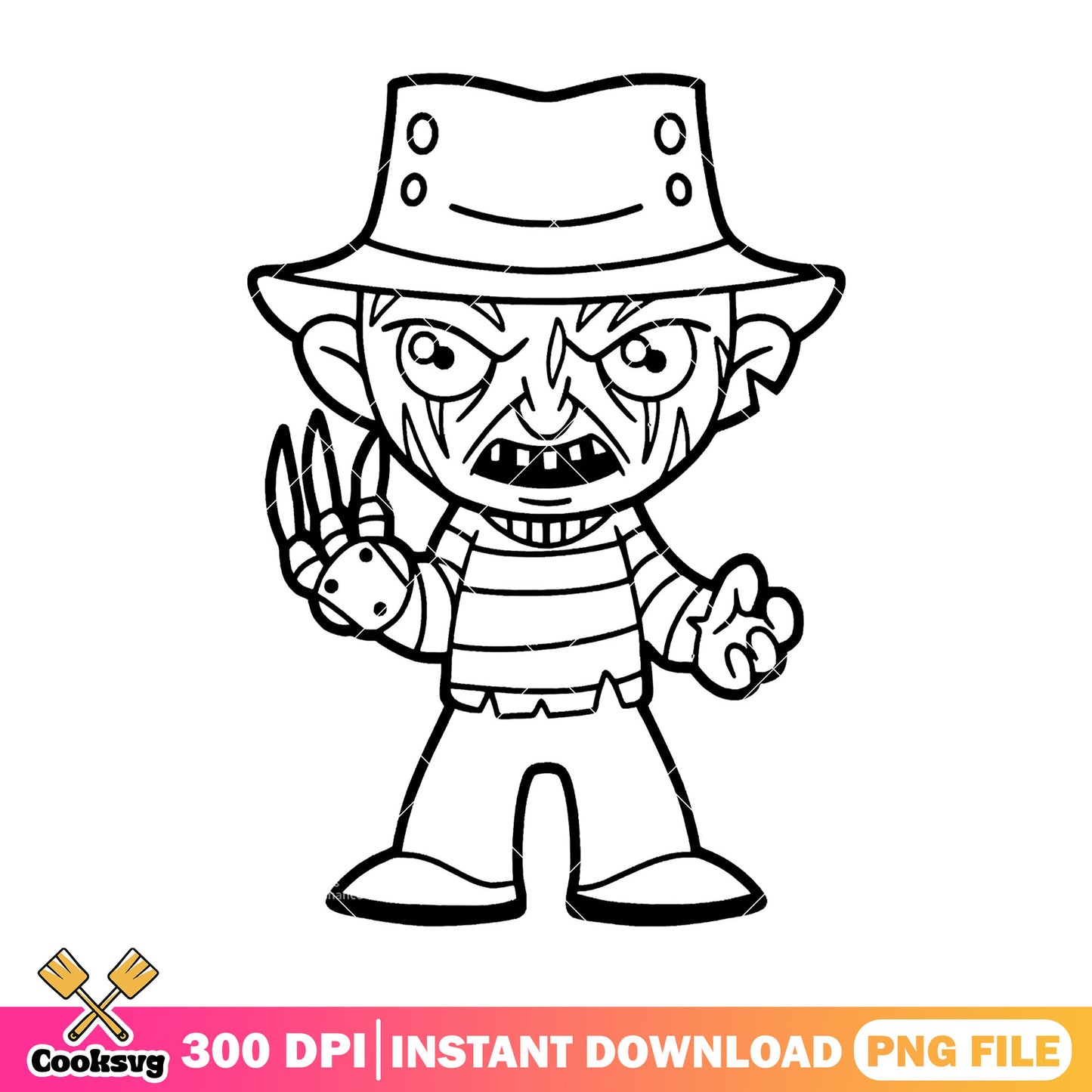 Scary pictures​ freddy kueger png, scary halloween movies png