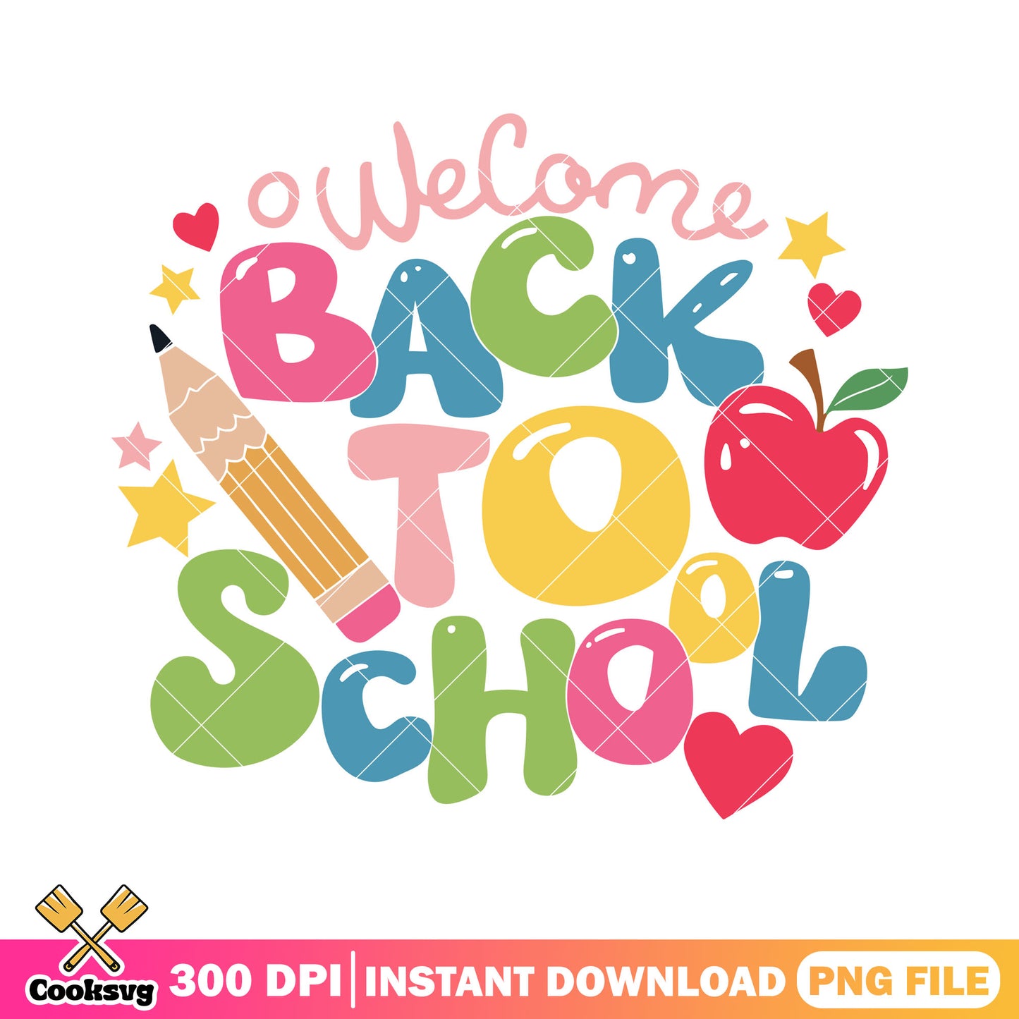 School back file png, going back to school png, colors alphabet png