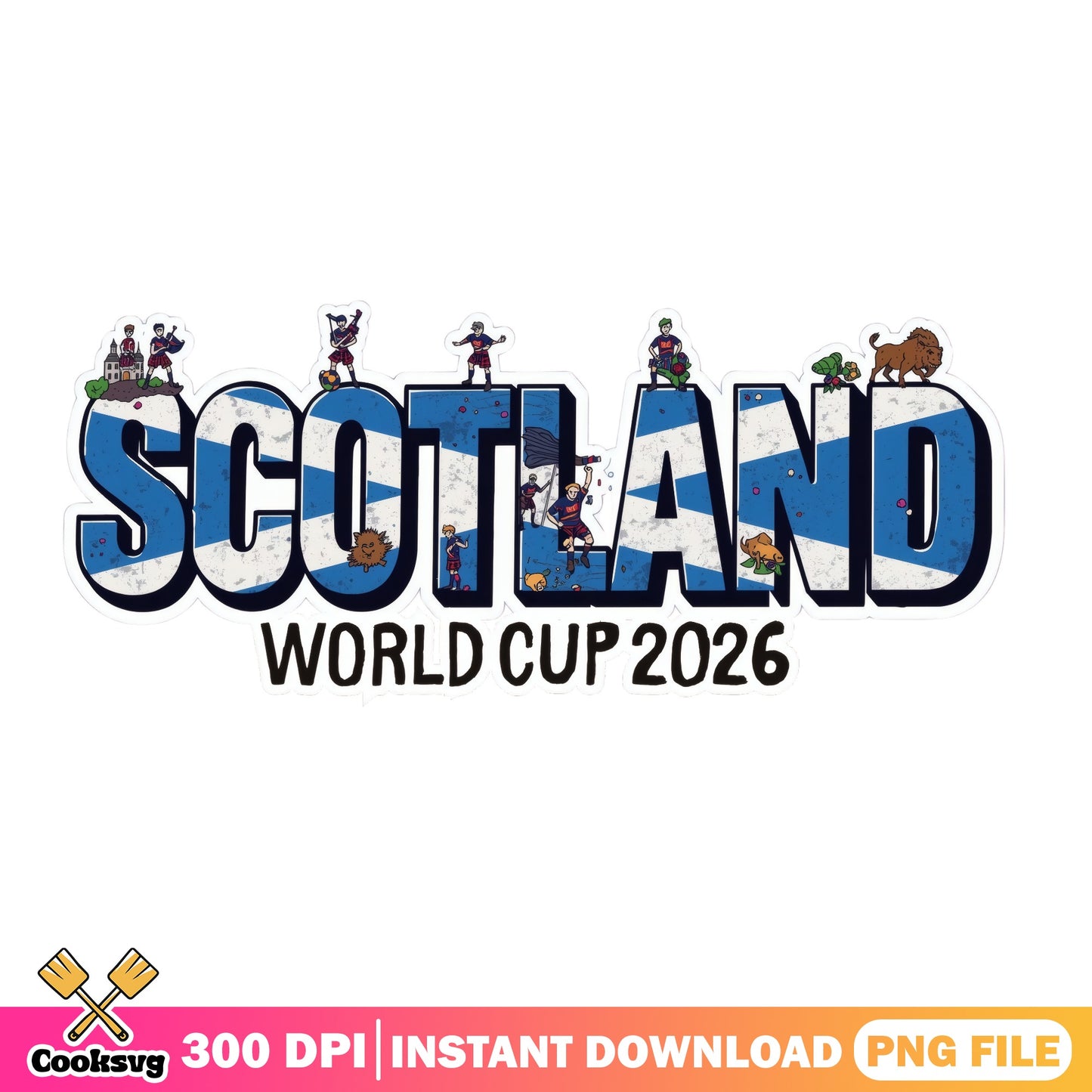 Scotland World Cup 2026 PNG, Scotland Football PNG, Soccer PNG