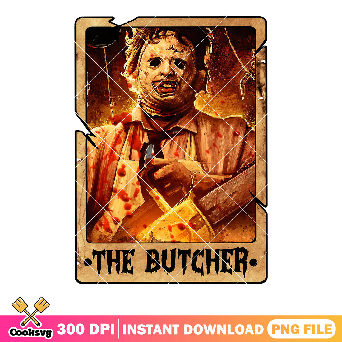 Serial killer the butcher png, honor society movie png, scary hallowee ...