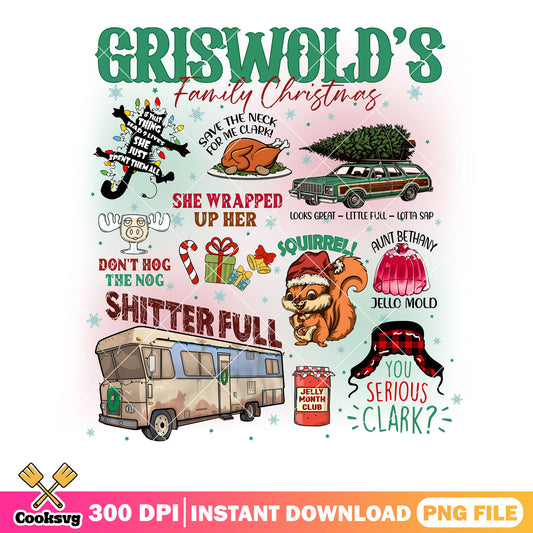 She wrapped up her png, clark griswold png, xmas decorations png