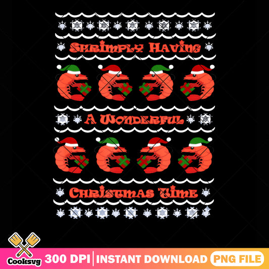 Shimply havine a wonderful christmas png, christmas png, santa hat ​png