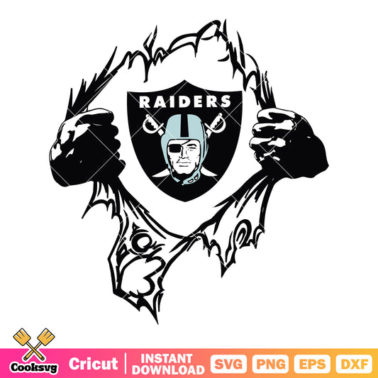 Shirt raiders svg, las vegas raiders svg, raiders team svg