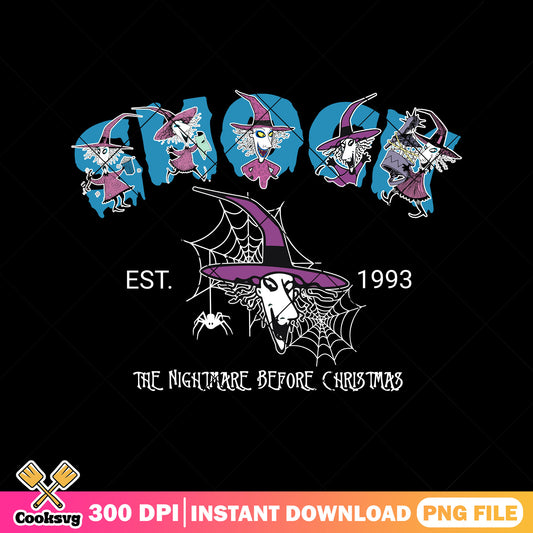 Shock head est 199 png, nightmare before christmas png, horror head png