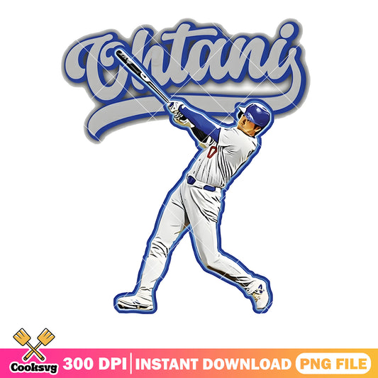 Shohei Ohtani png, los angeles dodgers baseball​ png, la dodgers png