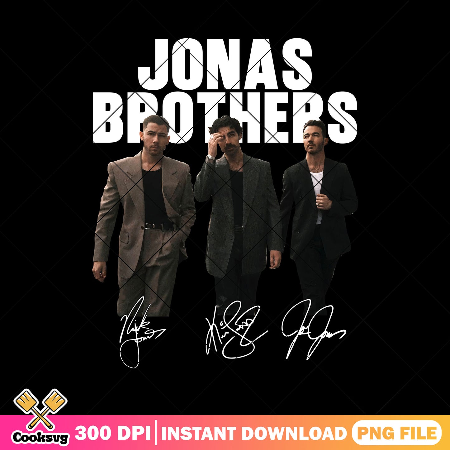 Signature white png, jonas brothers names​ png, jonas brothers songs png