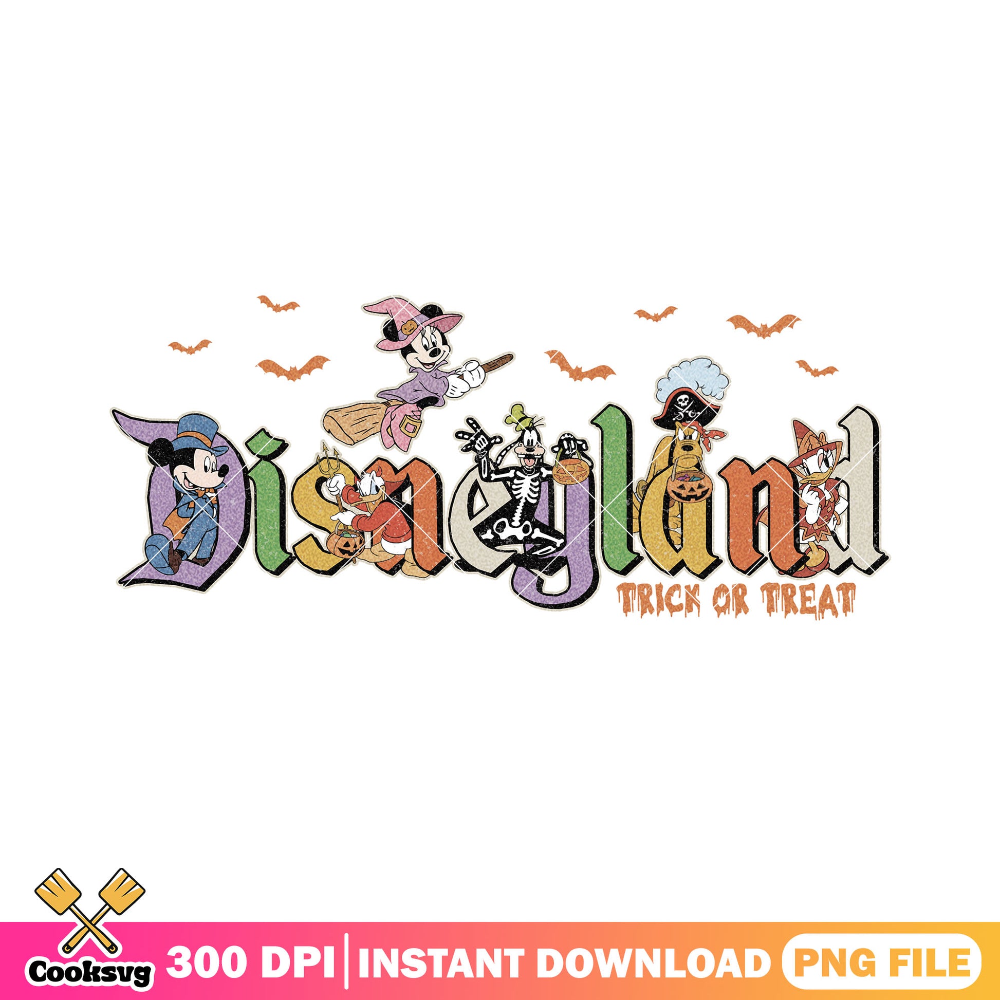 Silly mouse spooky disney png, disney land png, happy halloween png