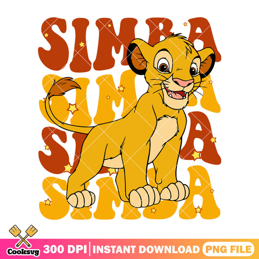 Simba in his vibes png, simba disney png, the lion king png