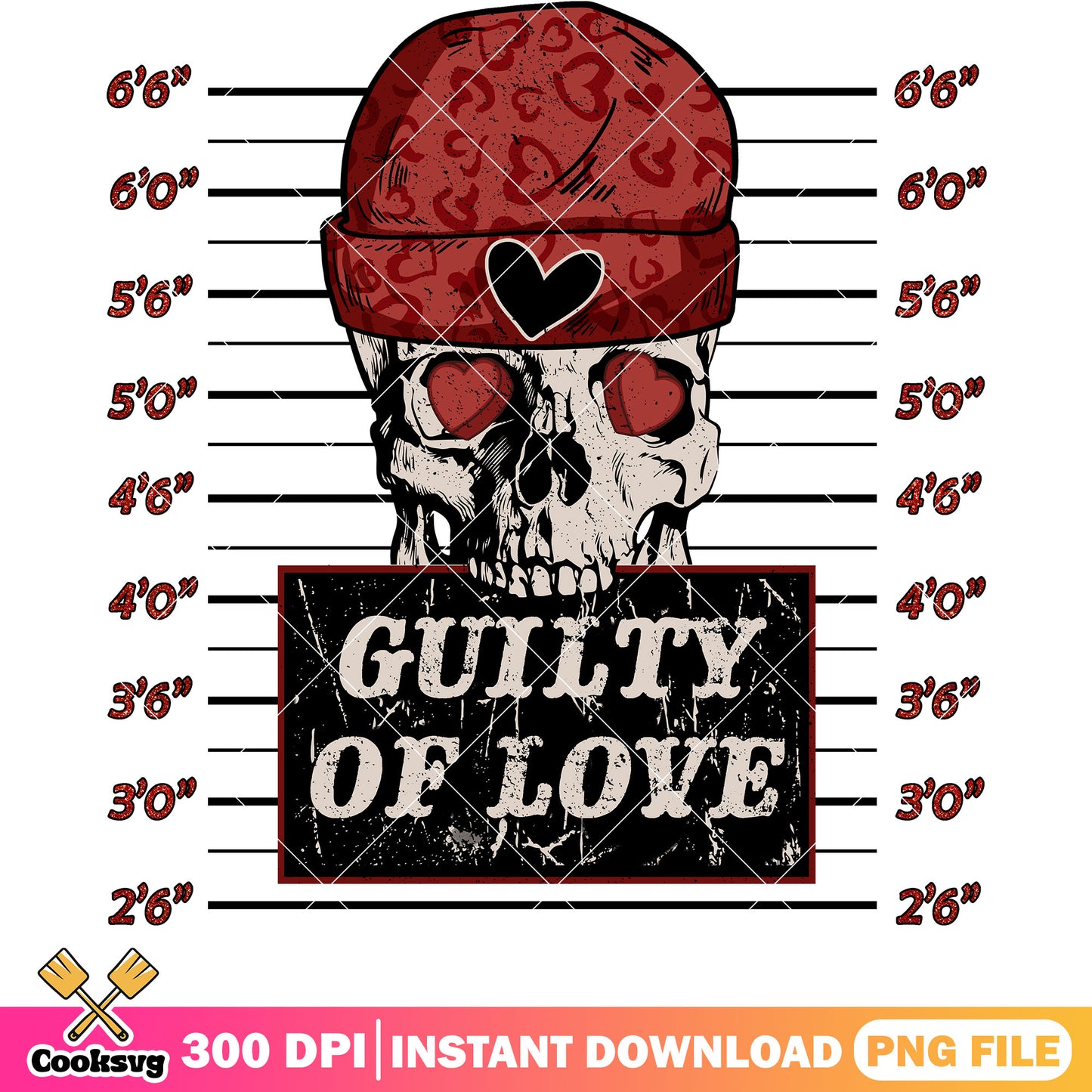 Skeleton guilty of love valentine png, skeleton valentine png