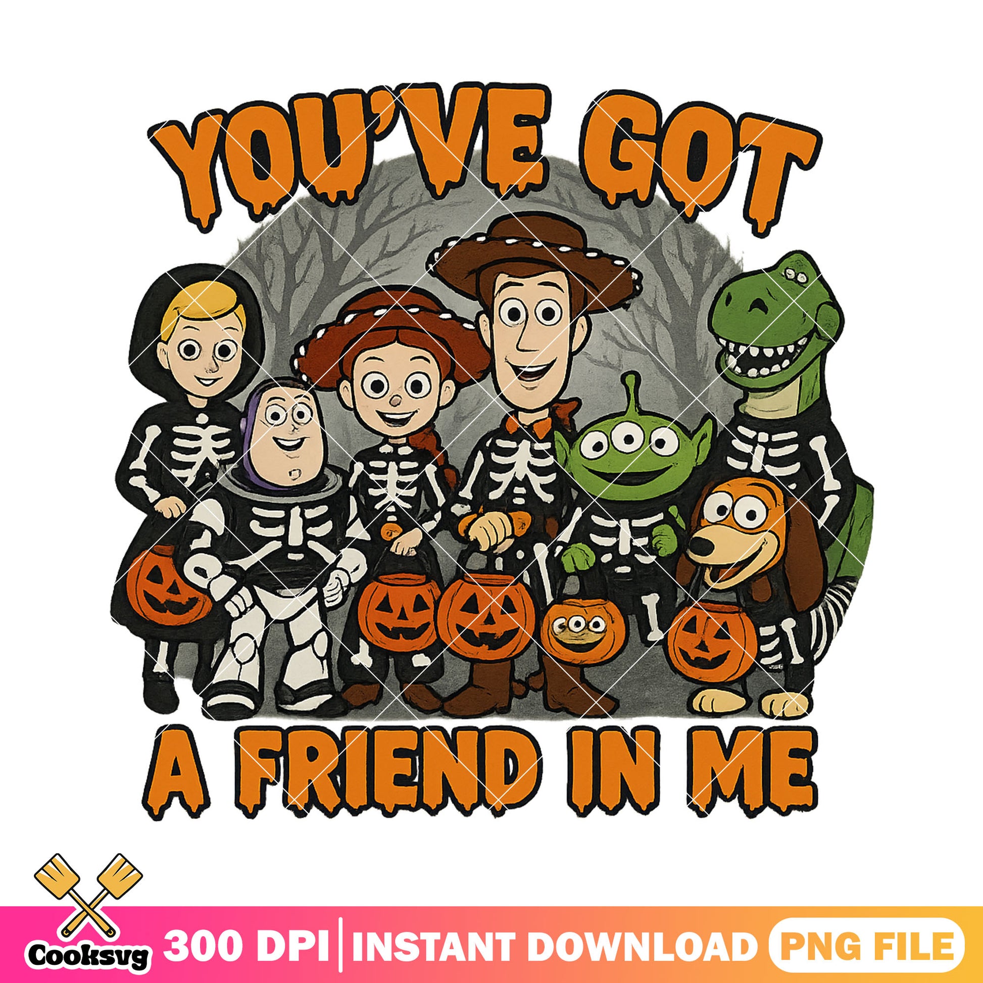 Skeleton outfit toys png, friend toys png, when is halloween png