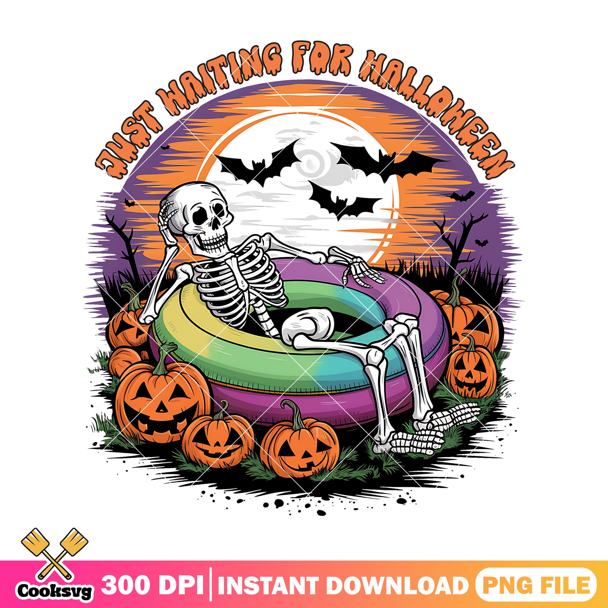 Skeleton with bats png, halloween movie png, horror character png