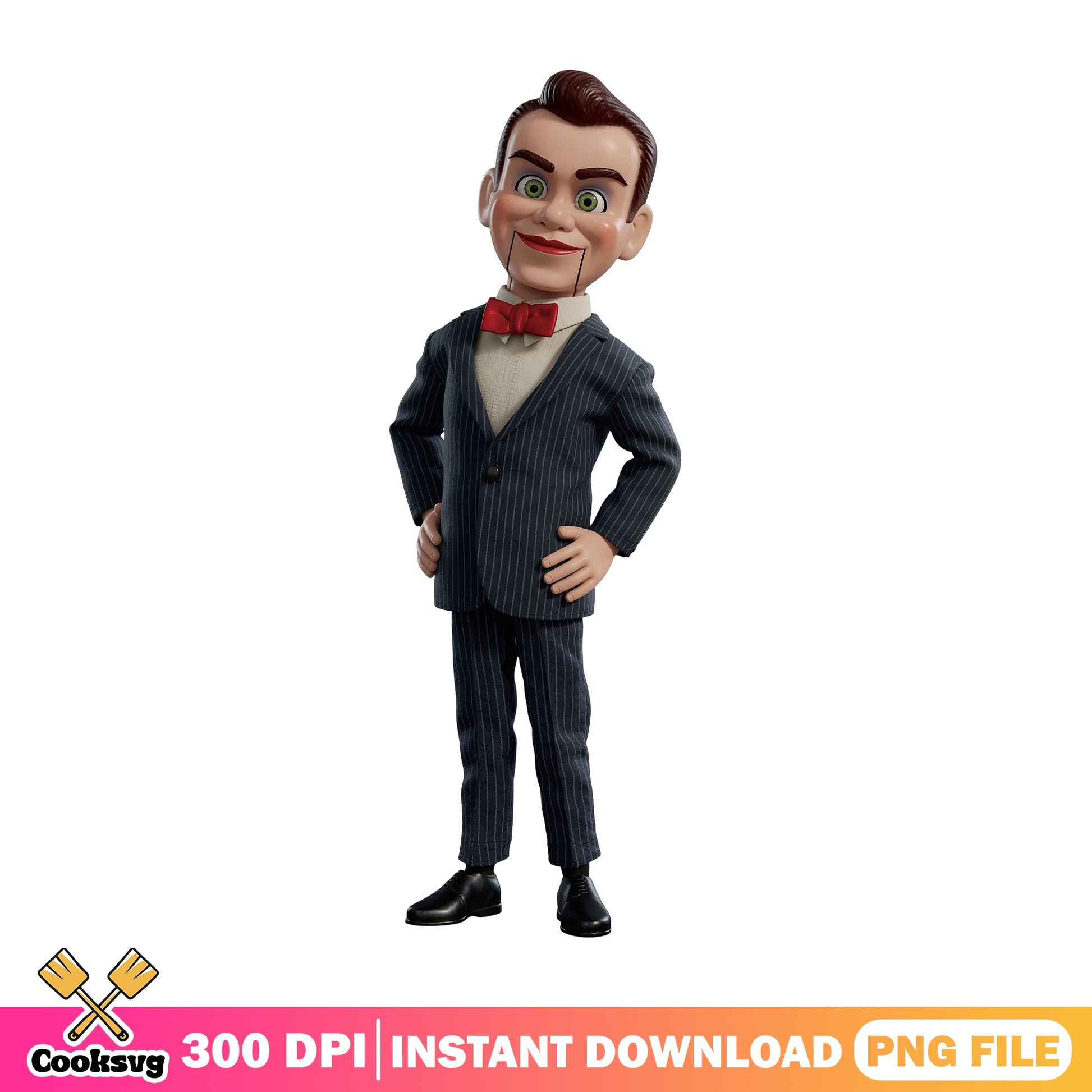 Slappy The Dummy PNG, Goosebumps Horror PNG, Halloween PNG