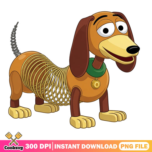 Slinky Dog Toy Story PNG, Disney Pixar PNG, Toy Story PNG