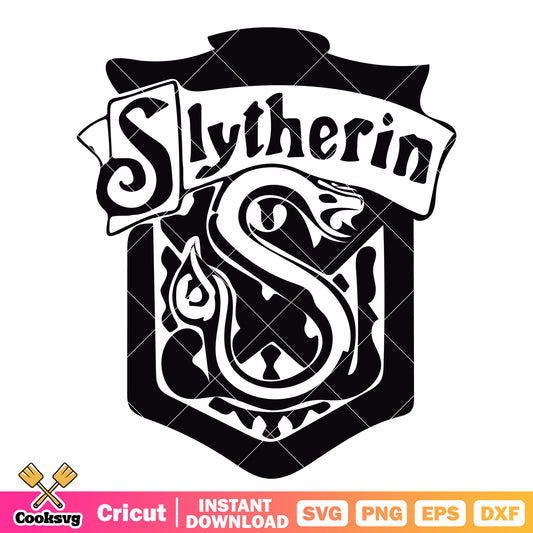 Slytherin family logo harry potter svg, harry potter 2025​ svg