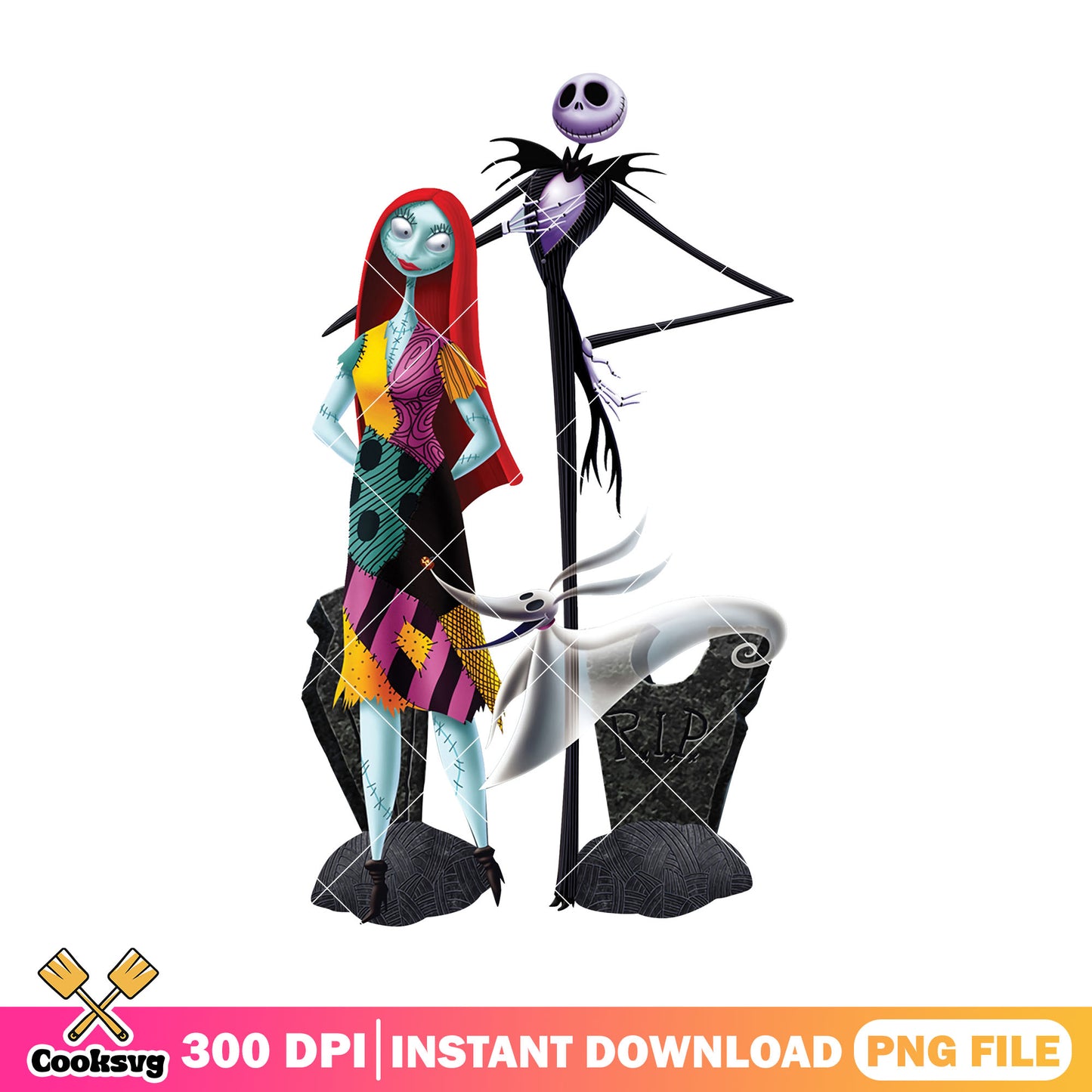Smiling jack design png, halloween drawings png, jack and sally png